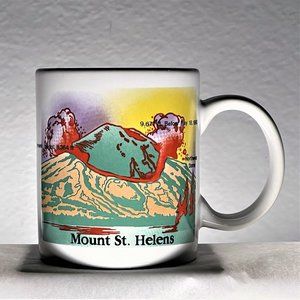 MOUNT ST HELENS with History of Volcano Eruption Script Smith Novelty Co SNCO
